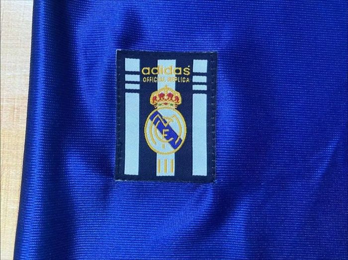 REAL MADRID 98-99 purple away long sleeve S-XXL