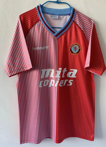Retro 1988 Aston Villa home soccer jersey size S-2XL