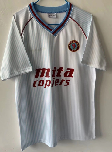Retro 1988 Aston Villa away soccer jersey size S-2XL