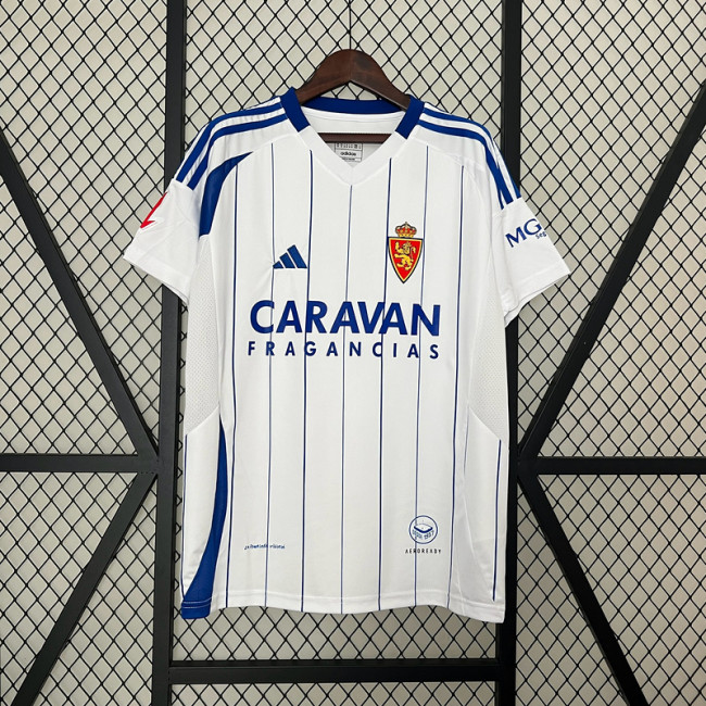 24-25 Zaragoza home soccer jersey