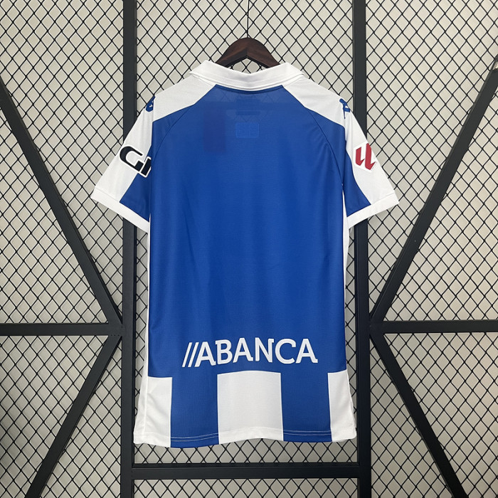 24-25 La Coruna home soccer jersey