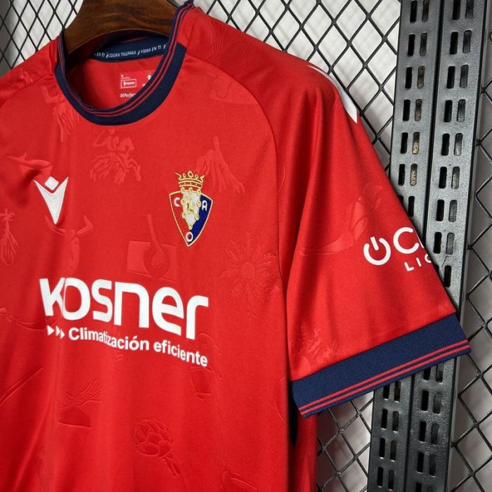 24-25 Osasuna home soccer jersey