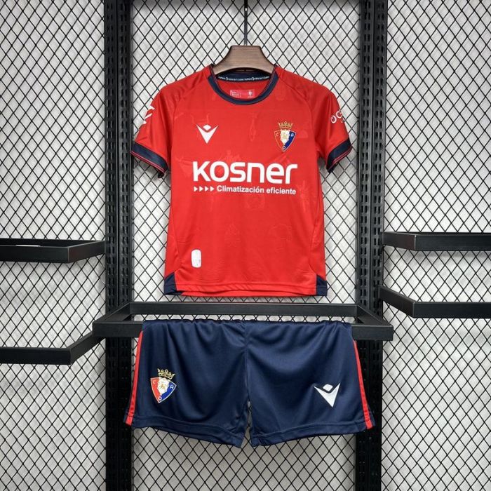 24-25 Osasuna home kid kit