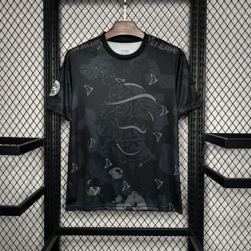 24-25 CD Palestino Black special edition Jersey S-XXXXL