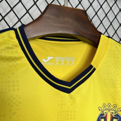 24-25 Villarreal home soccer jersey