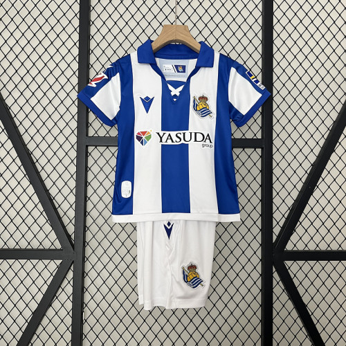 24-25 Real Sociedad home kid kit