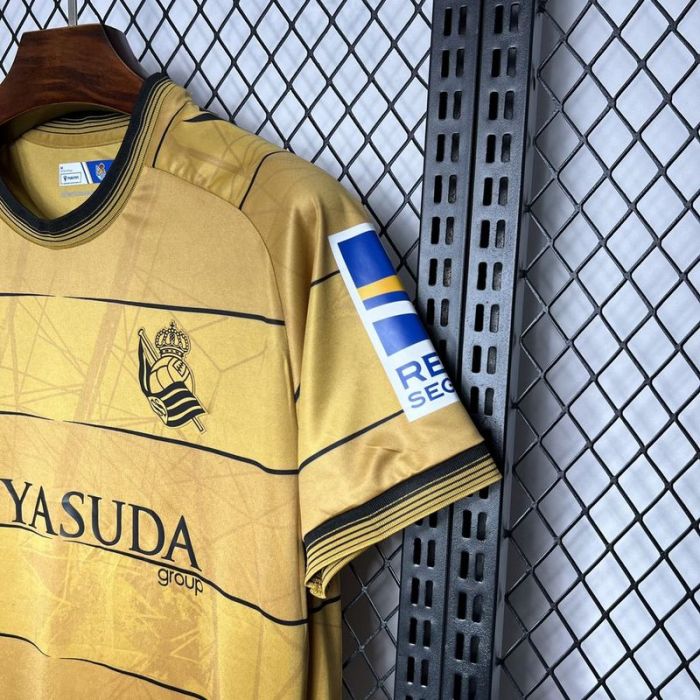 24-25 Real Sociedad away soccer jersey