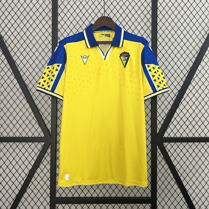 24-25 Cadiz home soccer jersey