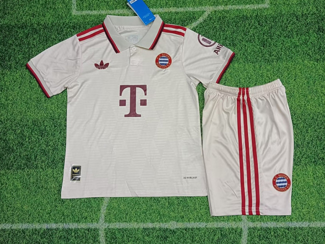 Bayern 24-25 third away kid kits