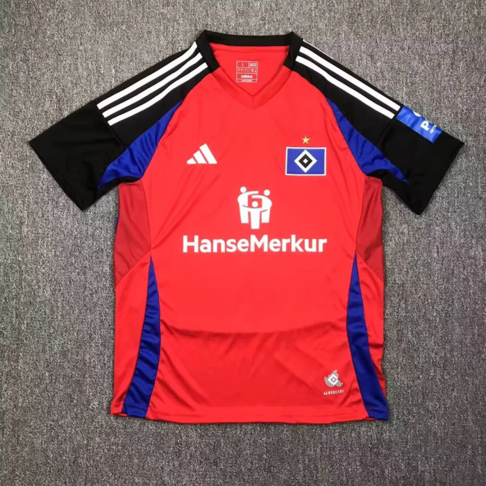 24-25 Hamburger third red soccer jersey size s-2xl