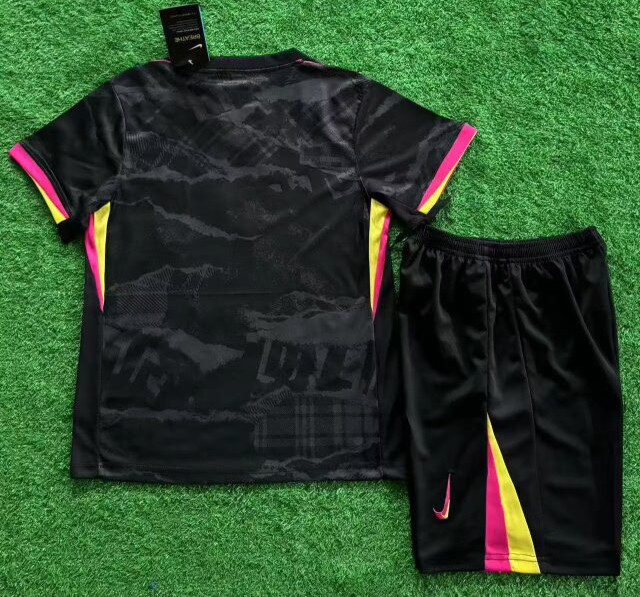 Kids CHELSEA Third Away Soccer Uniform 2024 2025