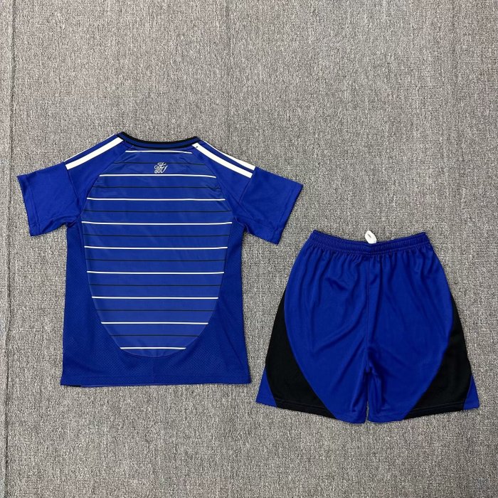 Kids Aston Villa Third Away Soccer Uniform 2024 2025