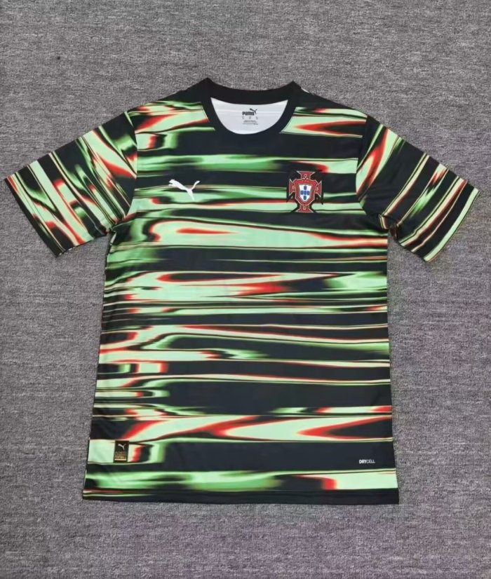 Portugal training soccer jersey 2025 2026