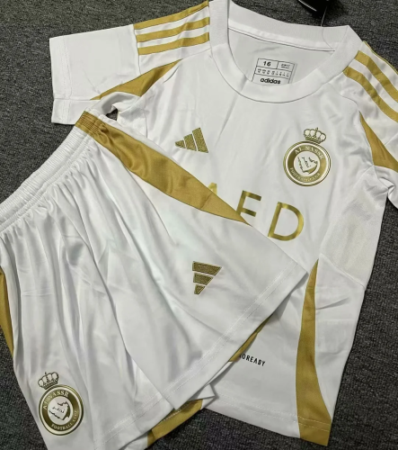 kids kit 24-25 Al-Nassr third soccer jersey