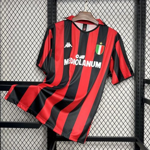 AC Milan 1988_89 Home Retro Jersey