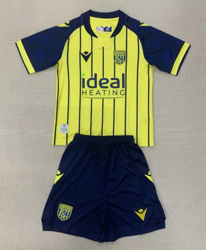 kids kit 24-25 West Bromwich Albion away soccer jersey size 16-28