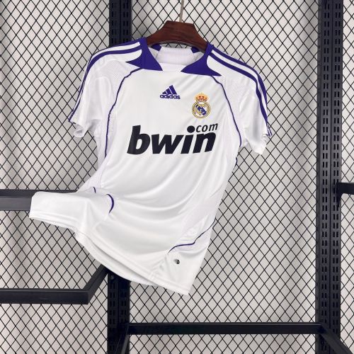 Real Madrid 2007_08 Home Retro Jersey