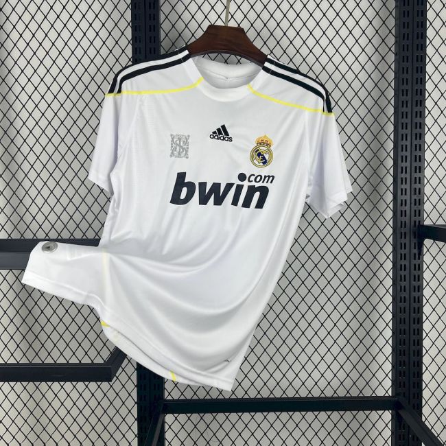 Real Madrid 2009_10 Home Retro Jersey