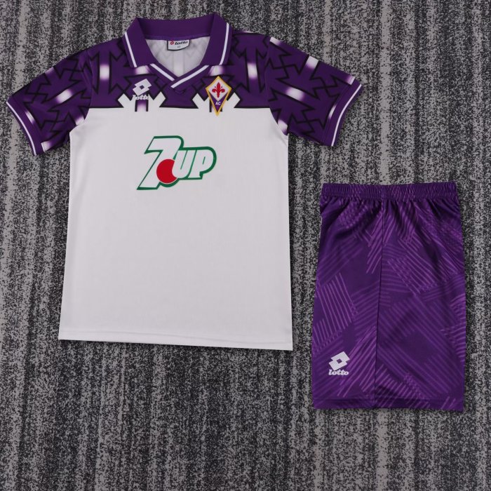 Florence Away Soccer Uniform 1992 1993 