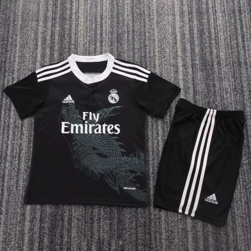 Kids REAL MADRID Third Away Soccer Uniform 2014 2015 