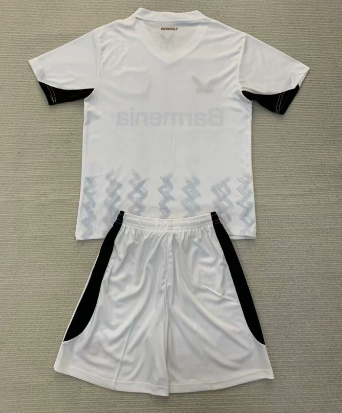 Leverkusen 24-25 white away kid kit