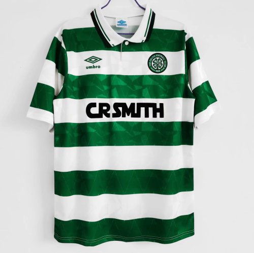 Celtic Home Retro Soccer Jersey 1989 1991