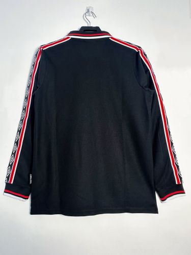 MAN UTD 1999 black away long sleeve S-XXL