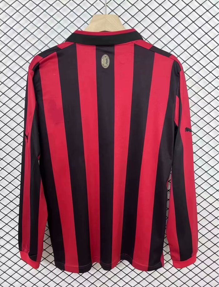 AC Milan 125th Long Sleeve Soccer Jersey 2024 2025