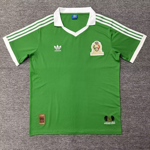 Retro Mexico Home Soccer Jersey 1986