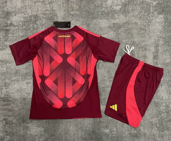 Kids Germany Red Soccer Uniform 2025 2026