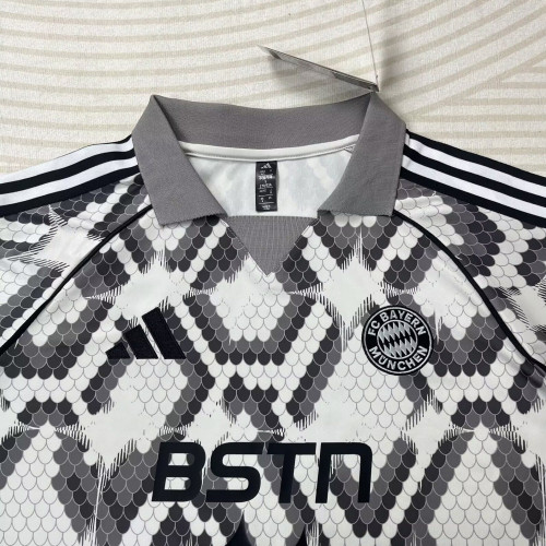 25-26 Bayern black and white POLO