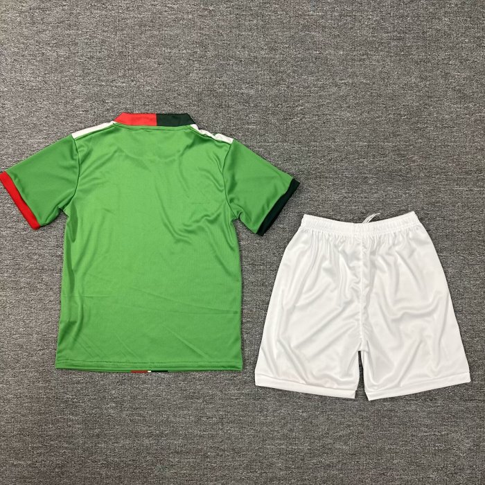 Kids Mexico Home Soccer Uniform 2025 2026