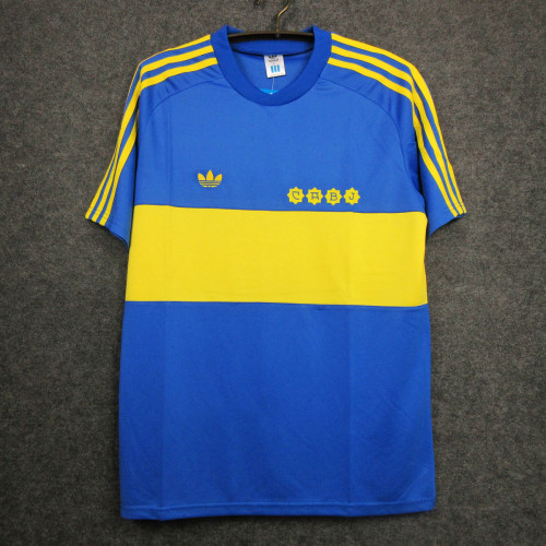 Retro 1981-82 Boca juniors Jersey Home
