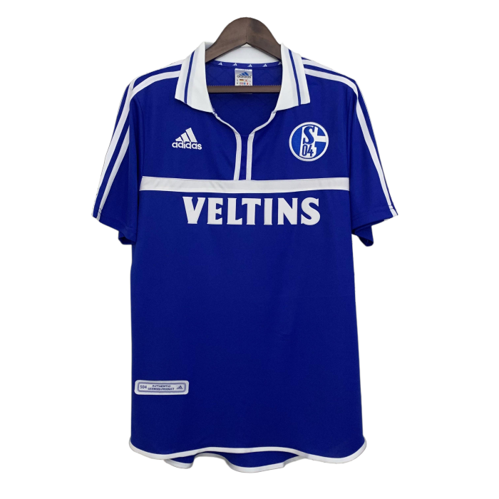 2000-02 Retro Schalke 04 Home Trikots S-XXL