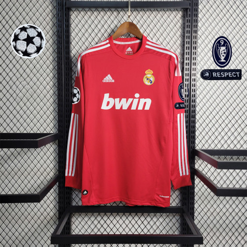 2011-12 REAL MADRID JERSEYS RED Long Sleeve