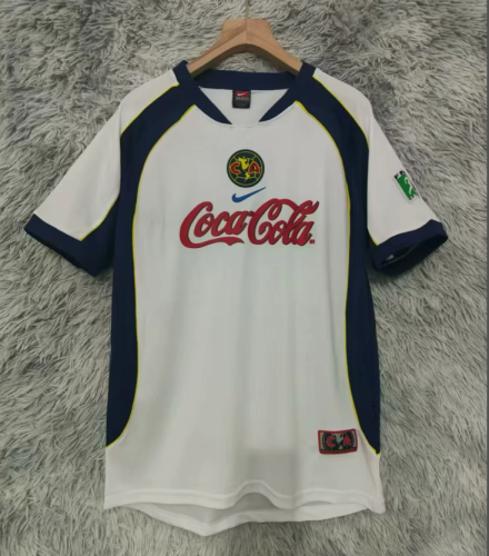 Retro 01-02 Club America third soccer jersey size S-2XL