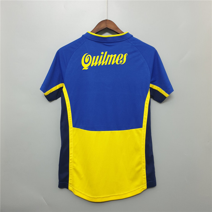 Retro Jersey 2001 Boca Juniors  Home Soccer Jersey