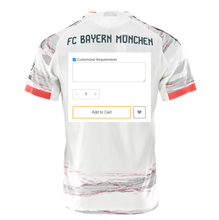 2025-26  Bayern Jersey Away White Trikots