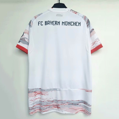2025-26  Bayern Jersey Away White Trikots