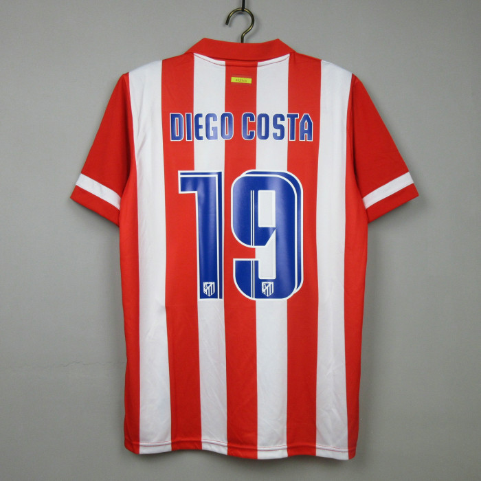 Retro 2013-14 Atletico Madrid Camiseta Home