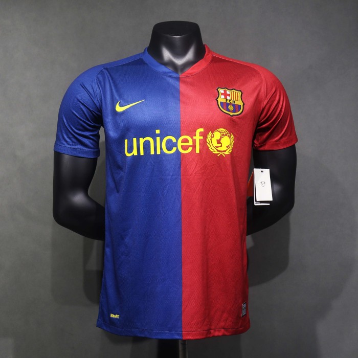 Retro 2008-09 Barcelona Jersey home