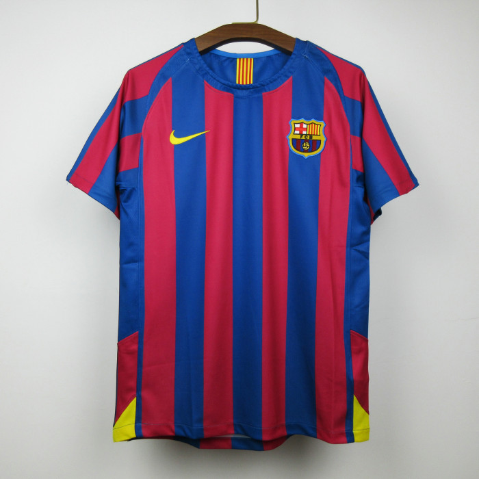 Retro 2005-06 Barcelona home Jersey