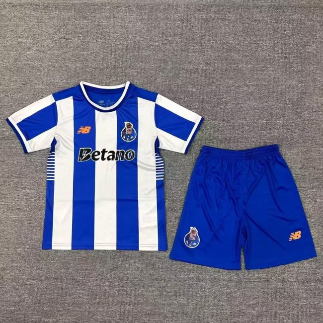 Kids Porto set Home Soccer Uniform 2025 2026