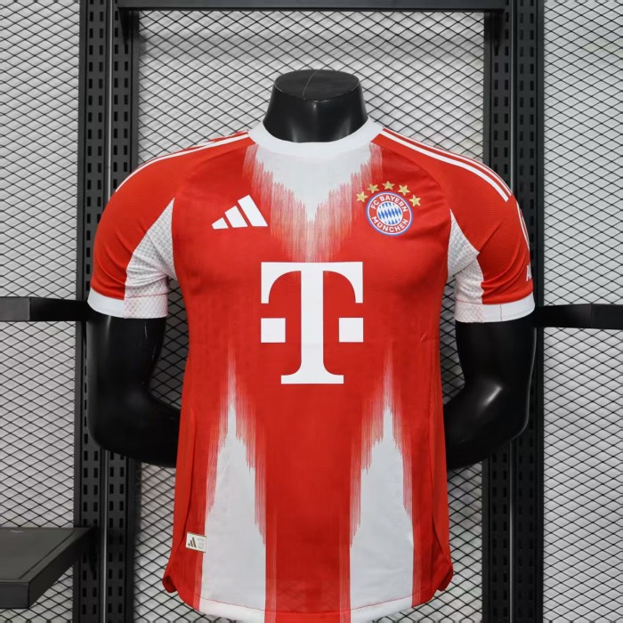 Player Version 2025-26  Bayern Jersey HomeTrikots