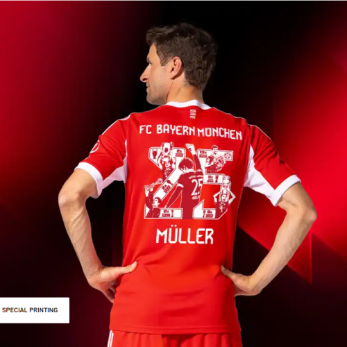 MÜLLER 25-26  Bayern Jersey Home trikots S-4XL