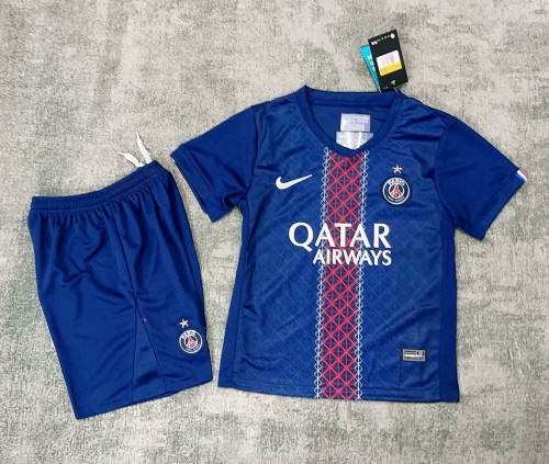 Kids Paris Home Soccer Uniform 2025 2026 PSG
