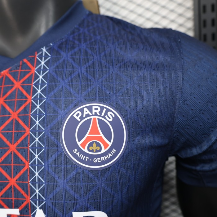 Player Version 25-26 Paris Home Soccer Jersey PSG