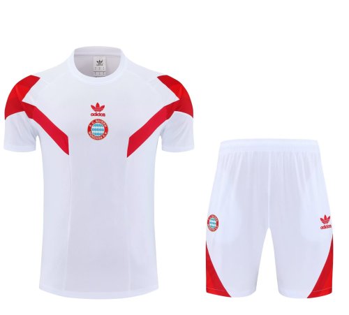 BAYERN Training Soccer Suit 2025 2026 White