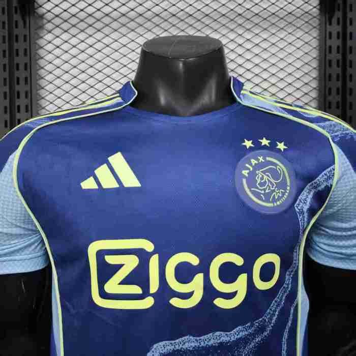 Player Version 25-26 Ajax away Soccer Jersey