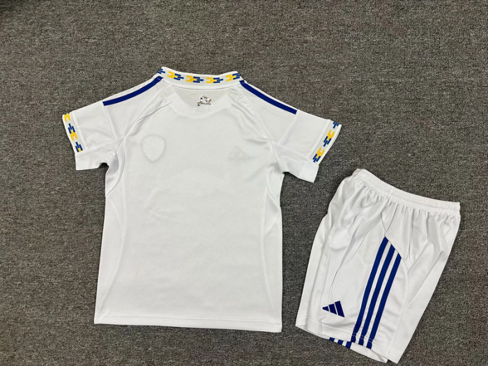 Kids Leeds United 25-26 Home Soccer Uniform